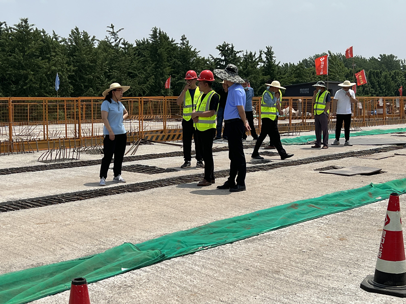 臨沂市質(zhì)監(jiān)站對郯城G205項目開展質(zhì)量、安全檢查指導(dǎo)