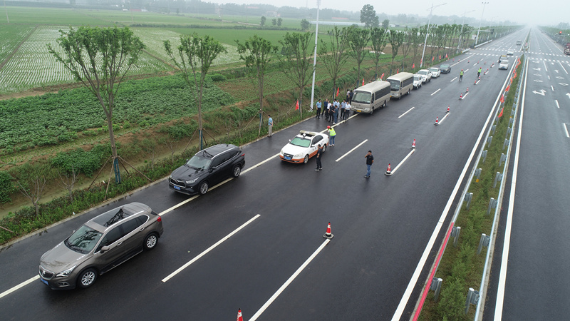 郯城G205項目順利完成交工驗收工作