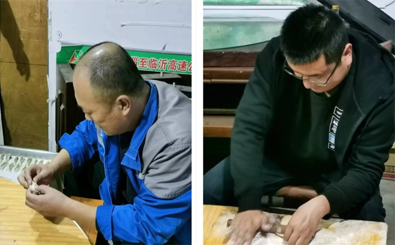 第五區(qū)域項(xiàng)目部冬至小團(tuán)圓，吃上熱餃子