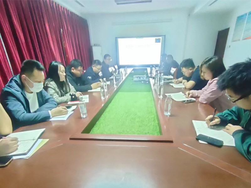 市政工程公司召開(kāi)第一季度檢查反饋會(huì)暨績(jī)效管理制度宣貫學(xué)習(xí)