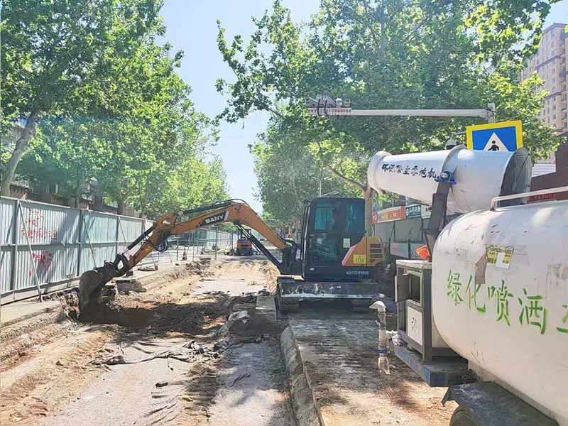 【一提三保】王舍路（北京路至柳泉路）排水管道改造工程順利推進