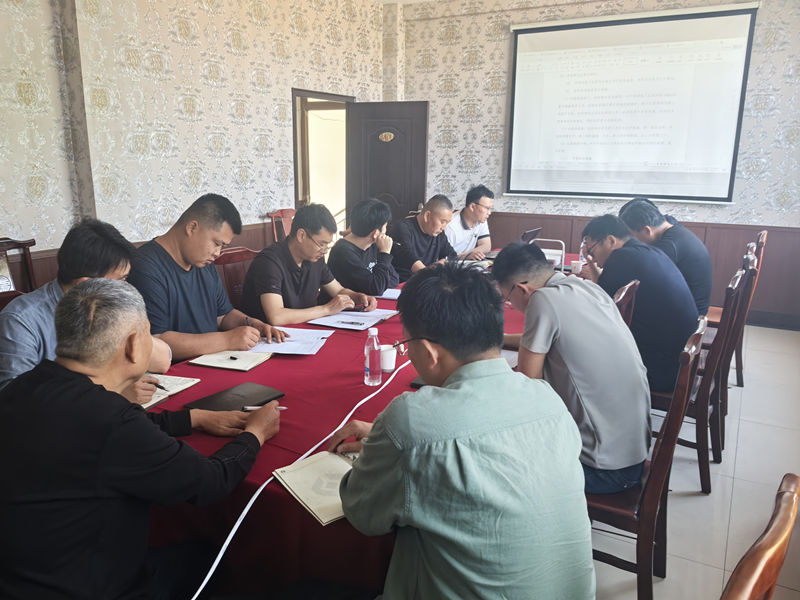 【一提三?！縎510泉王線召開4月份工地例會