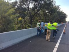 S236博沂線一合同順利通過(guò)山東省橋梁檢測(cè)中心檢驗(yàn)