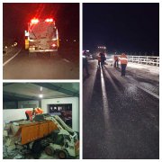  以雪為令，我為平安通行站崗