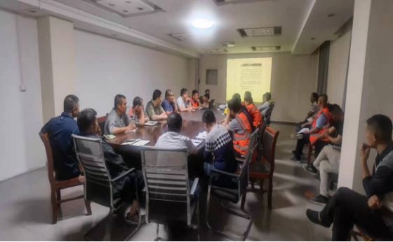 抓質(zhì)量、保安全、促進(jìn)度--文昌湖預(yù)制場(chǎng)項(xiàng)目部工地例會(huì)見實(shí)效