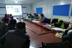 橋隧分公司張店梁場(chǎng)召開(kāi)梁板預(yù)制安全、技術(shù)交底會(huì)