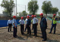 沂源縣副縣長張志東帶隊視察博沂路大中修工程