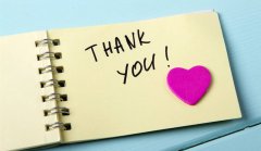 感恩有你，倍加珍惜