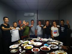 西南工程分公司江西項(xiàng)目部工地舉行集體“生日趴”