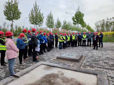 中水項(xiàng)目現(xiàn)場會(huì)提振士氣